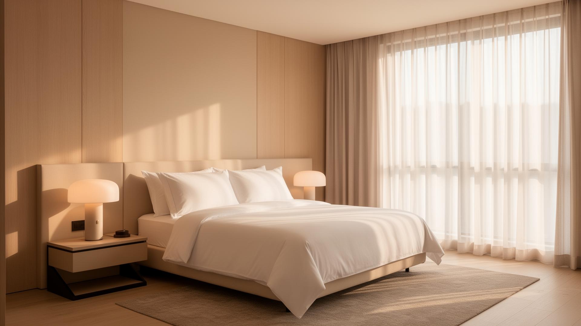 Beautifully styled guest bedroom